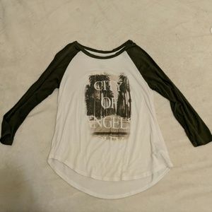 City of Angels baseball Tee